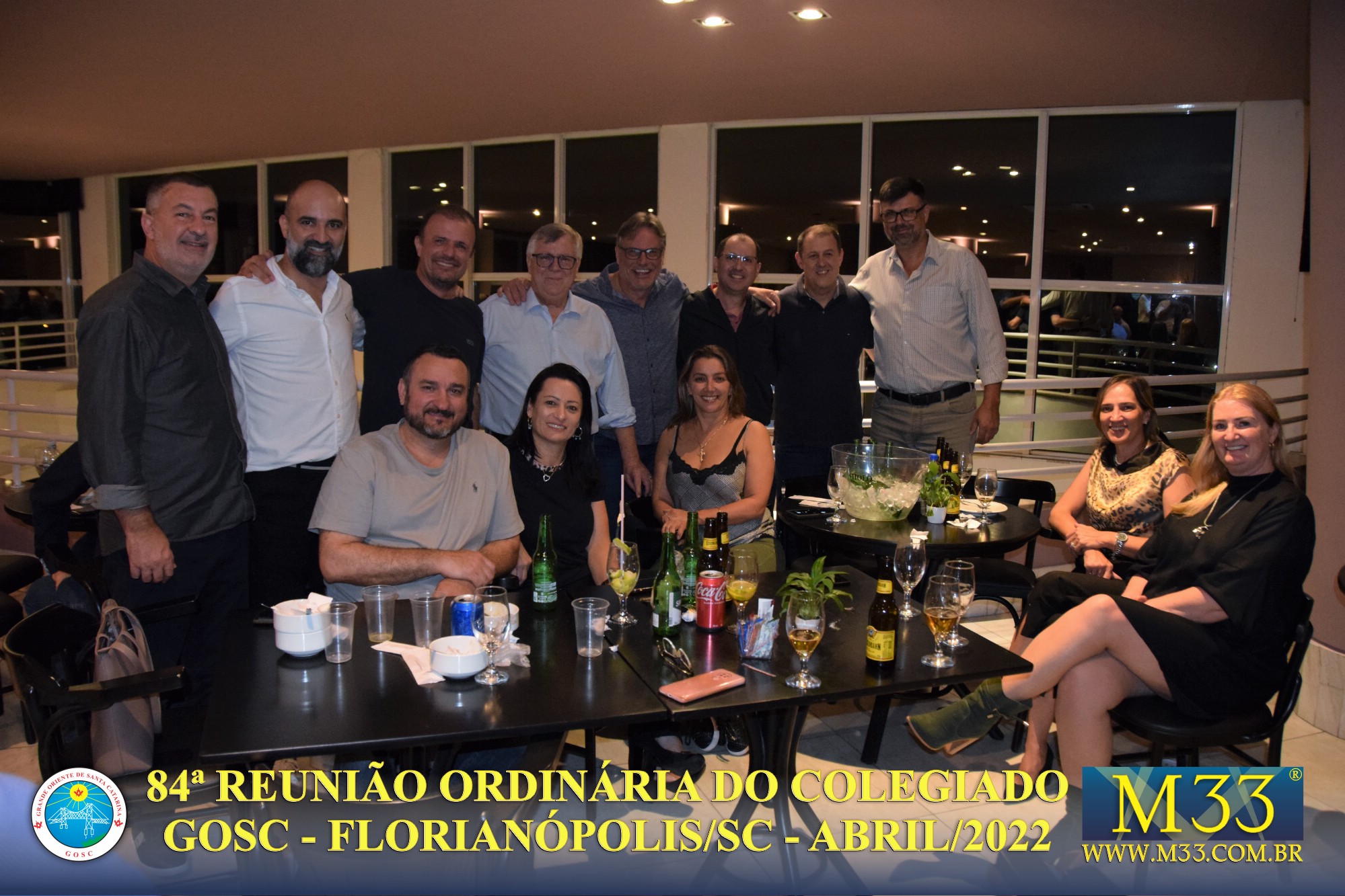 84º colegiado GOSC – Recepção