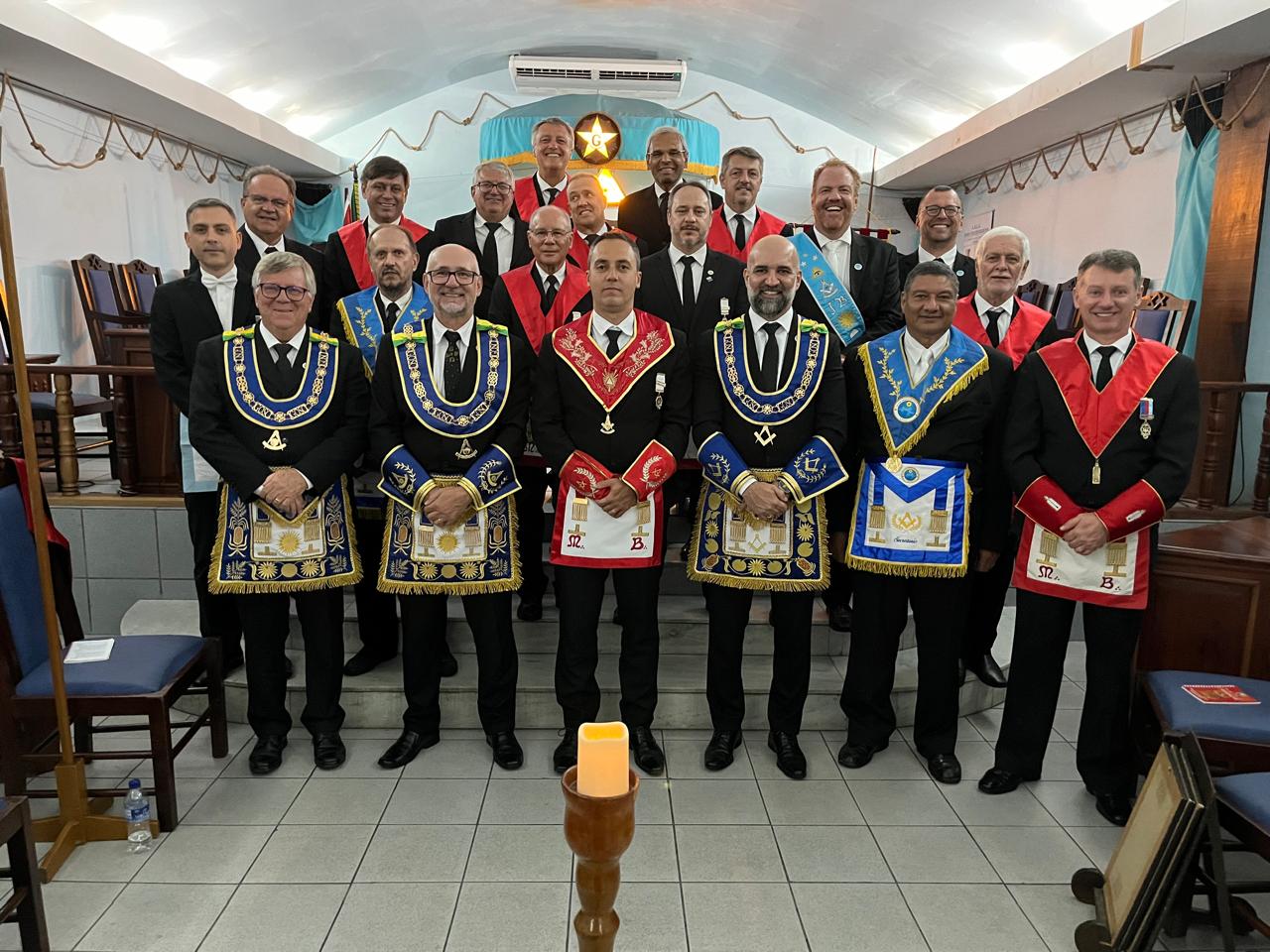 Novo Venerável Mestre da Loja Mercosul é Instalado em Florianópolis