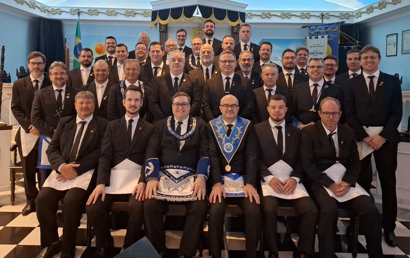 Iniciação na Loja Pérola do Vale