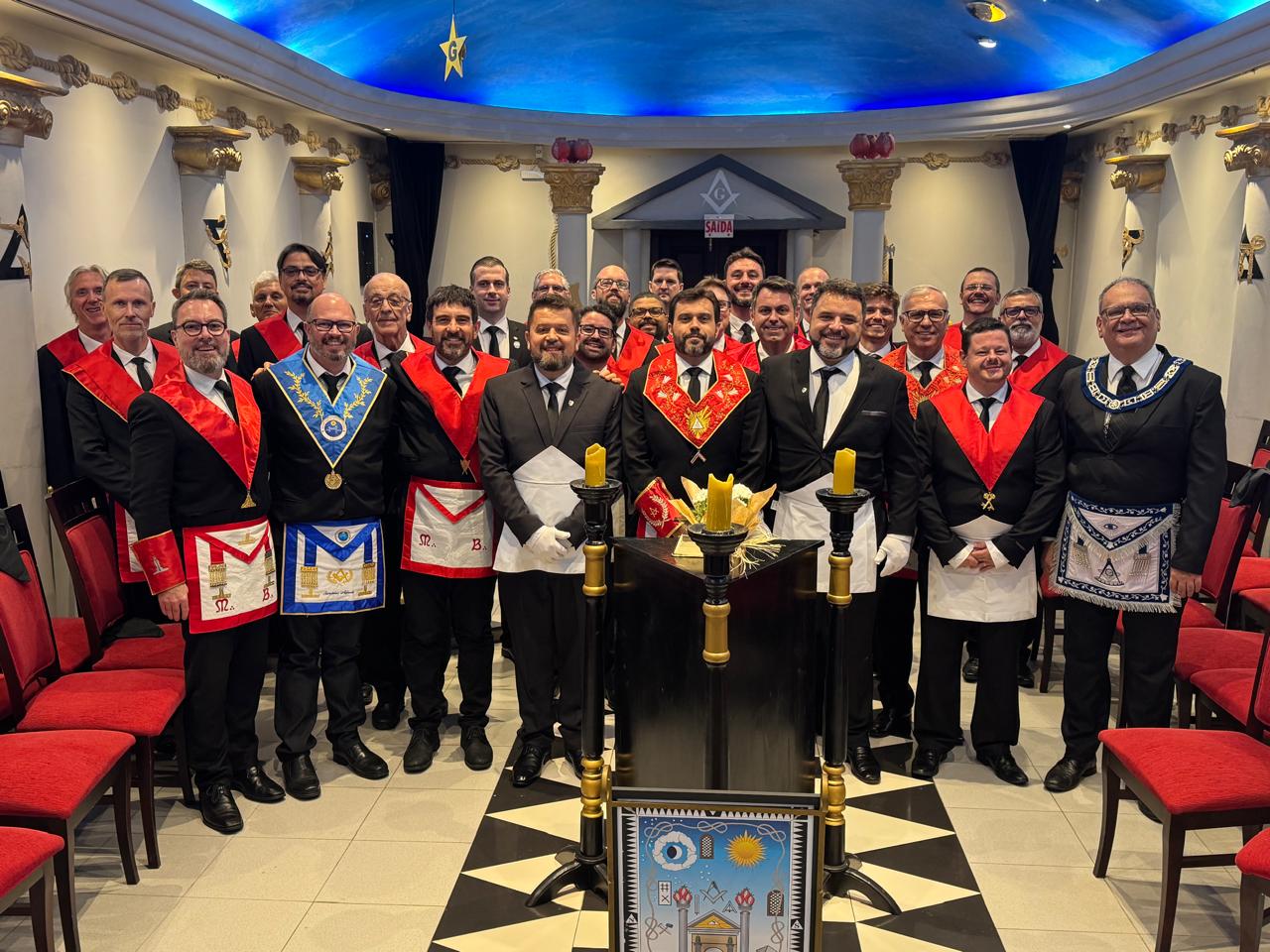 Iniciação na Loja Templários da Arca Sagrada