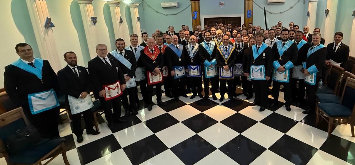 Abertura do Ano Maçônico da SOMAR em Jaraguá do Sul