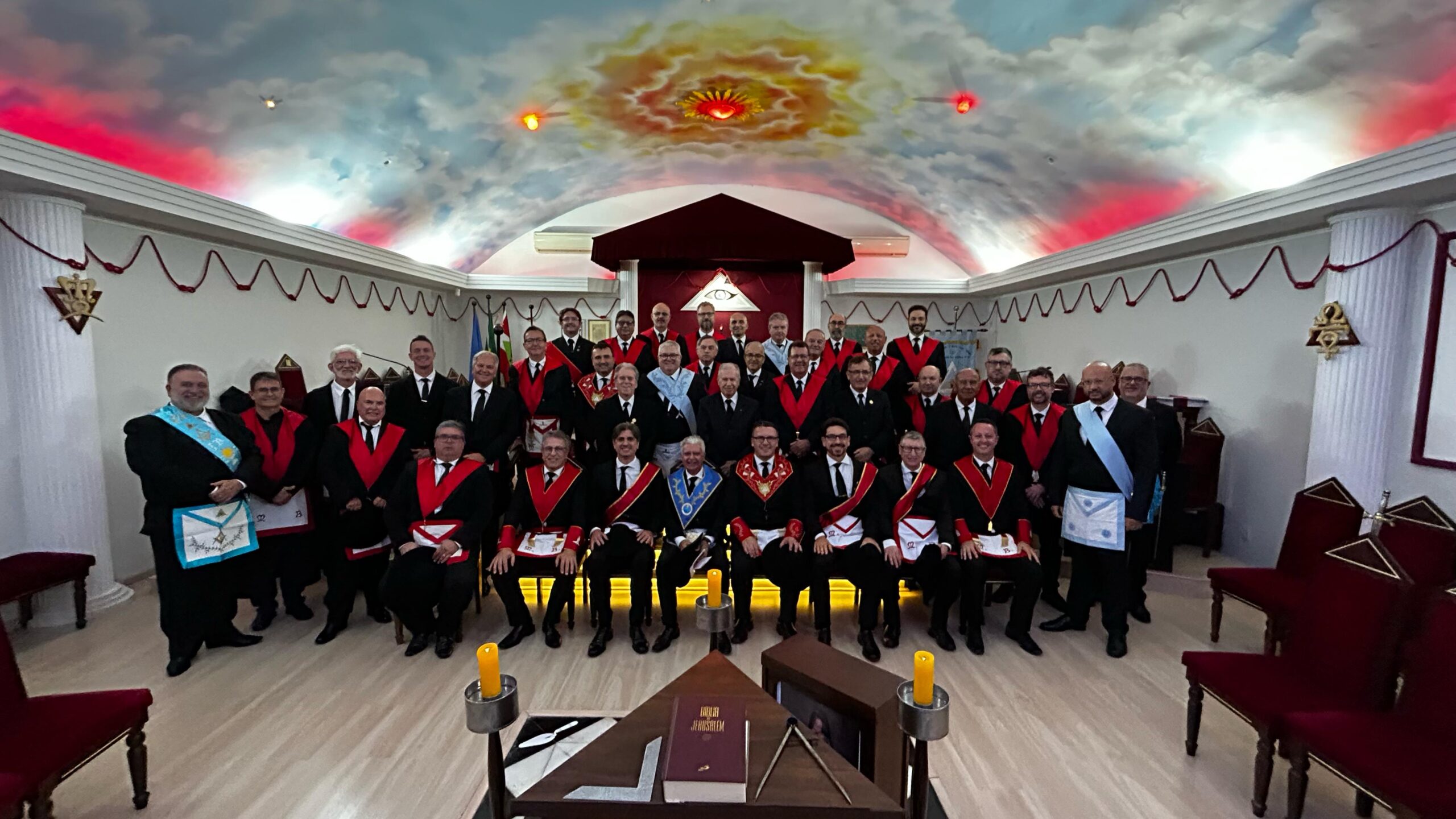 Exaltação na Loja Templários da Justiça