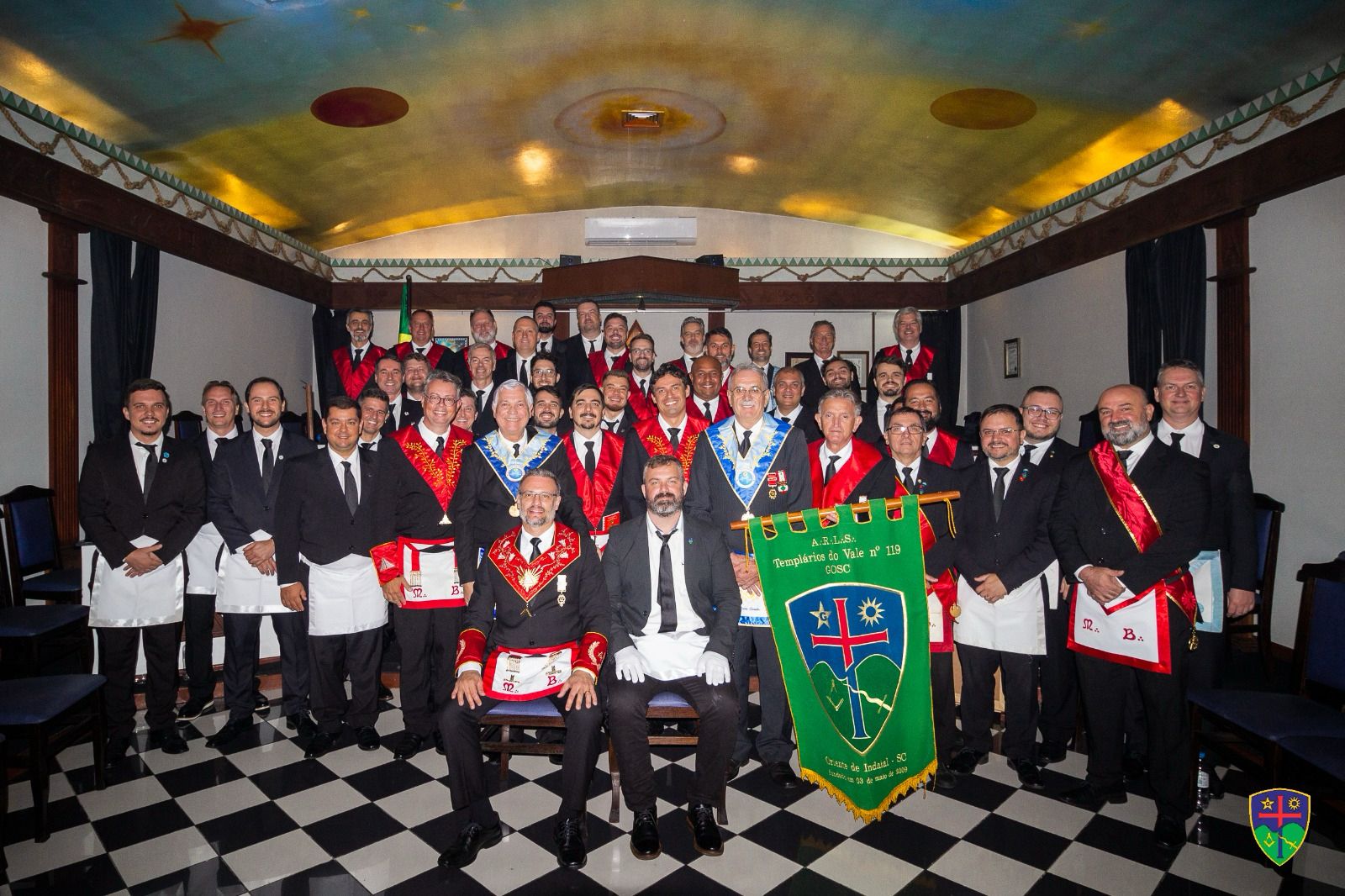 Iniciação na Loja Templários do Vale