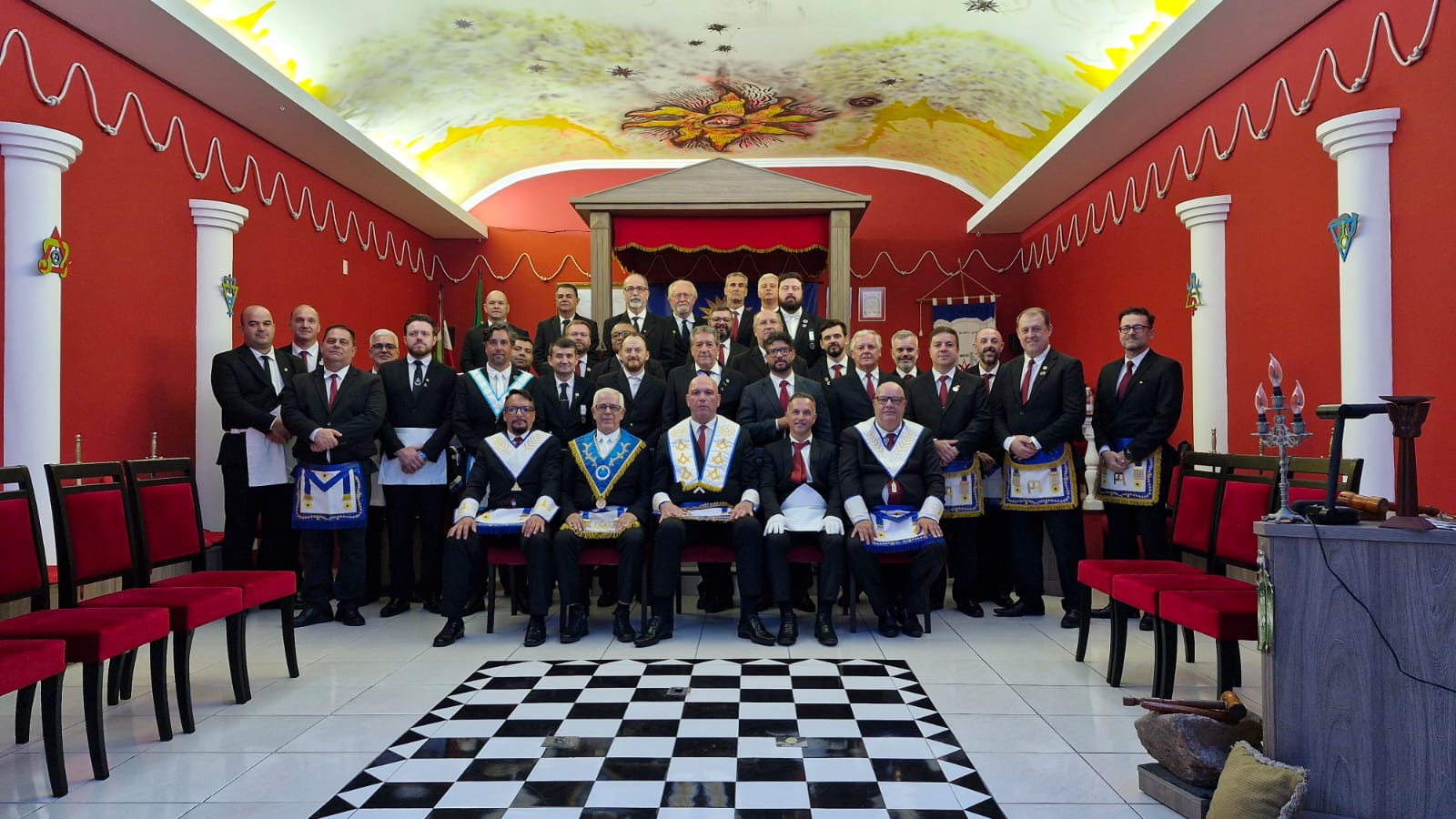 Iniciação na Loja Colunas de Pedras Grandes