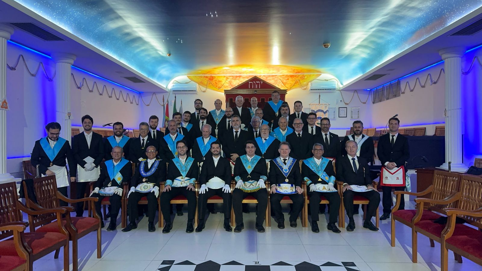 Iniciação na Loja Templários da Cidade Azul