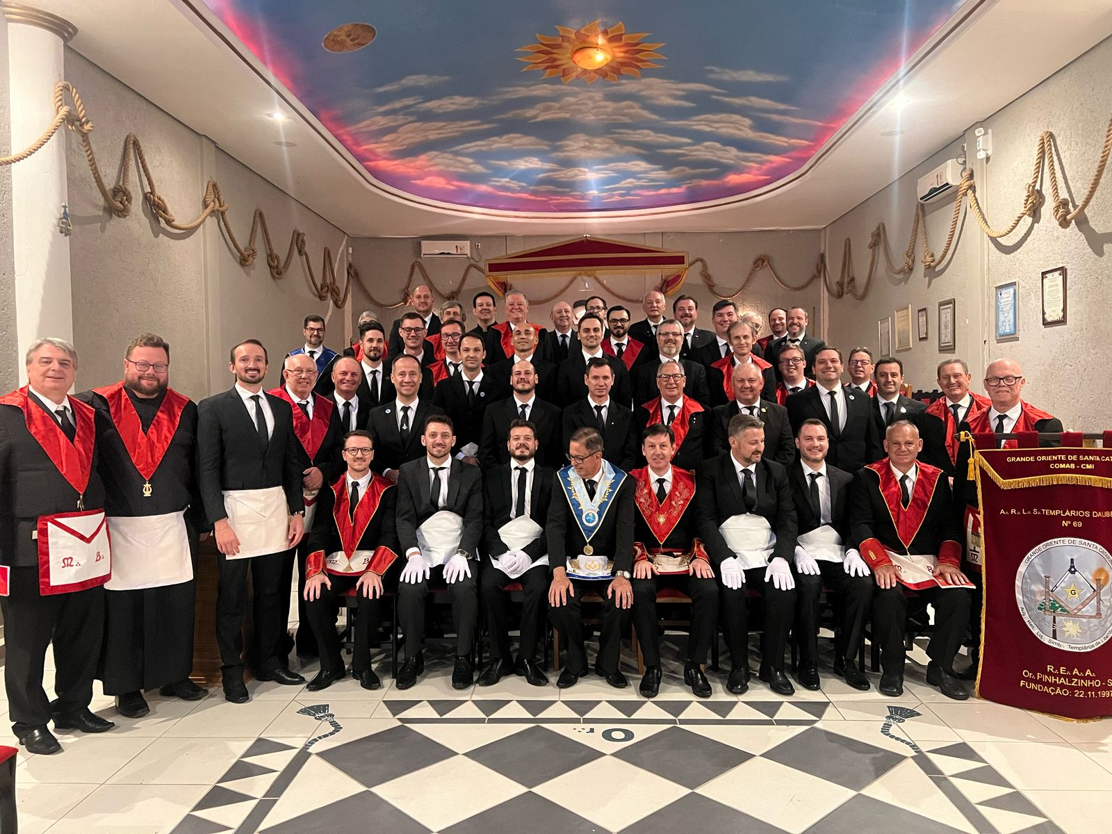 Iniciação na Loja Templários da Liberdade