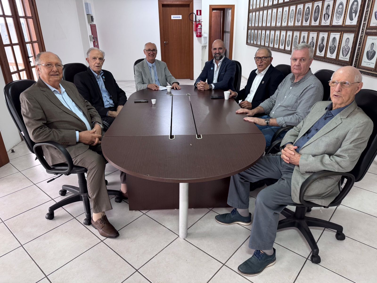 Congregação reunida em Florianópolis