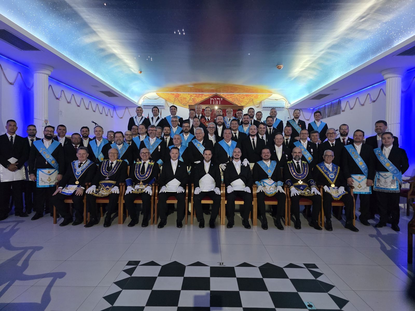 Iniciação na Loja Fraternidade e Harmonia