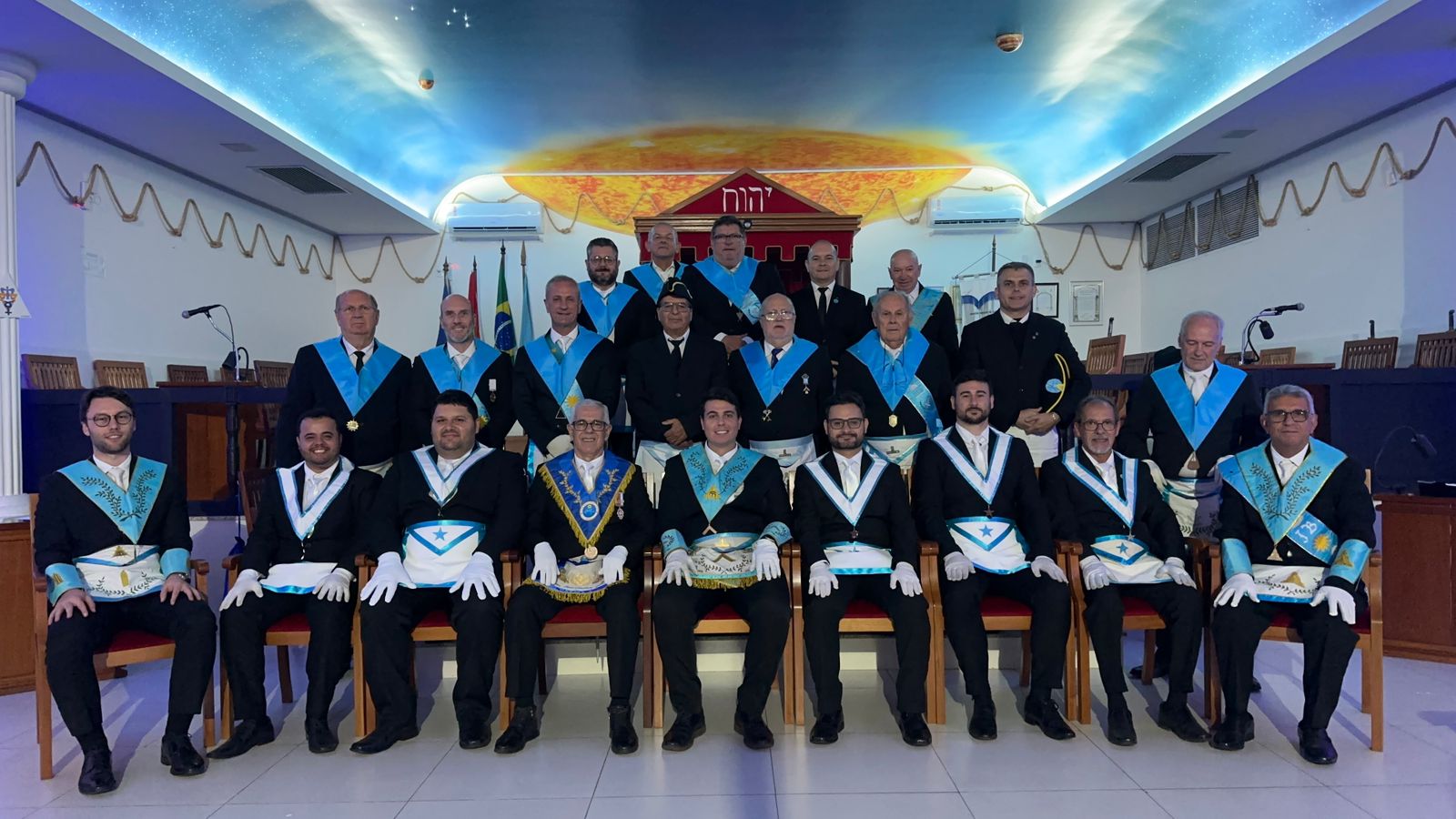 Elevação na Loja Templários da Cidade Azul