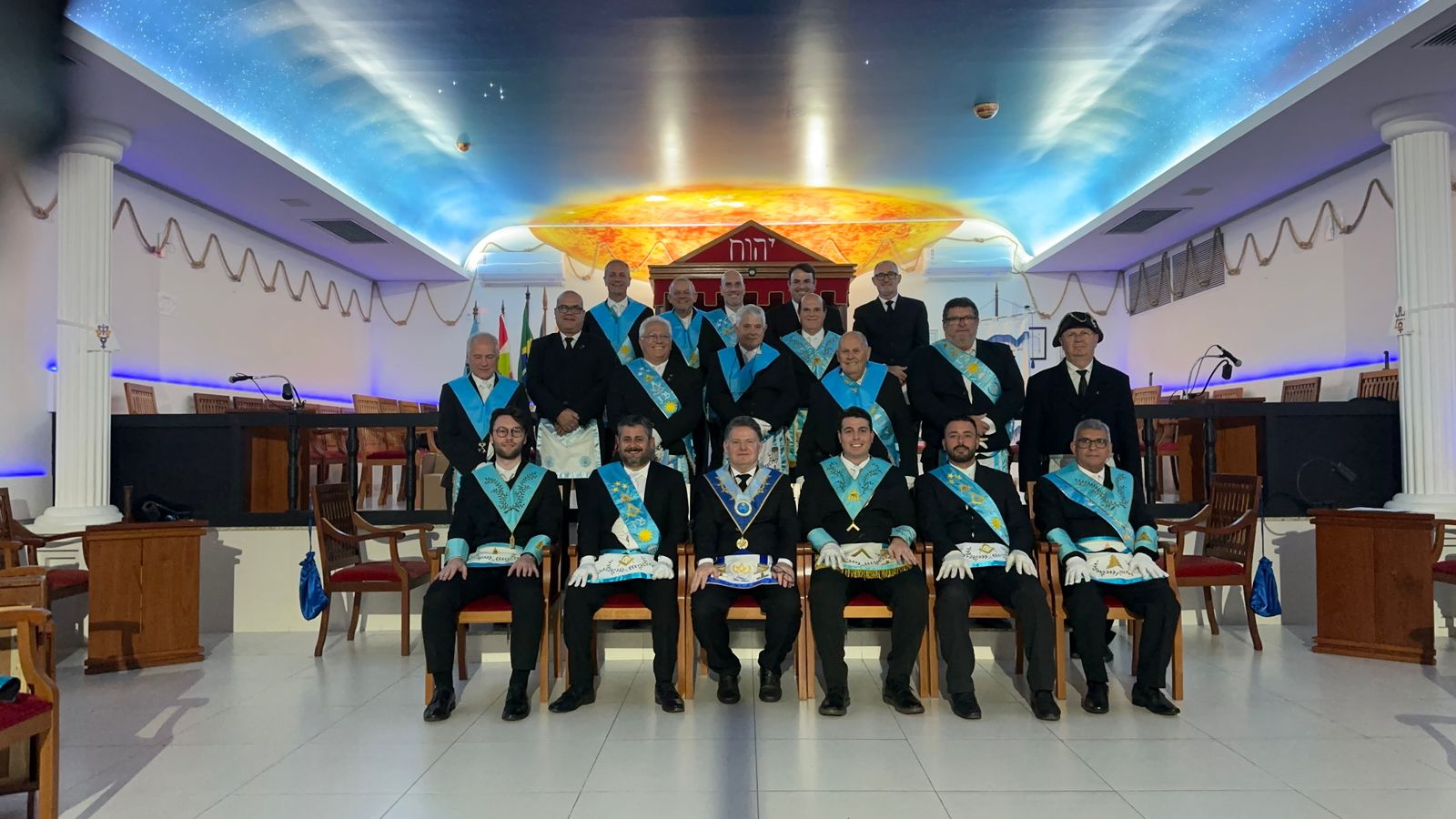 Exaltação na Loja Templários da Cidade Azul