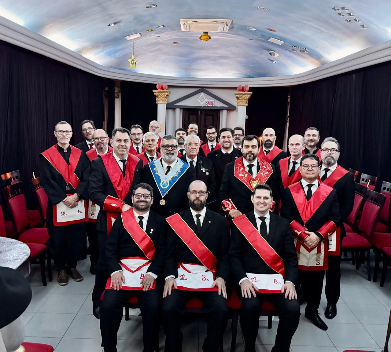 Exaltação na Loja Templários da Arca Sagrada