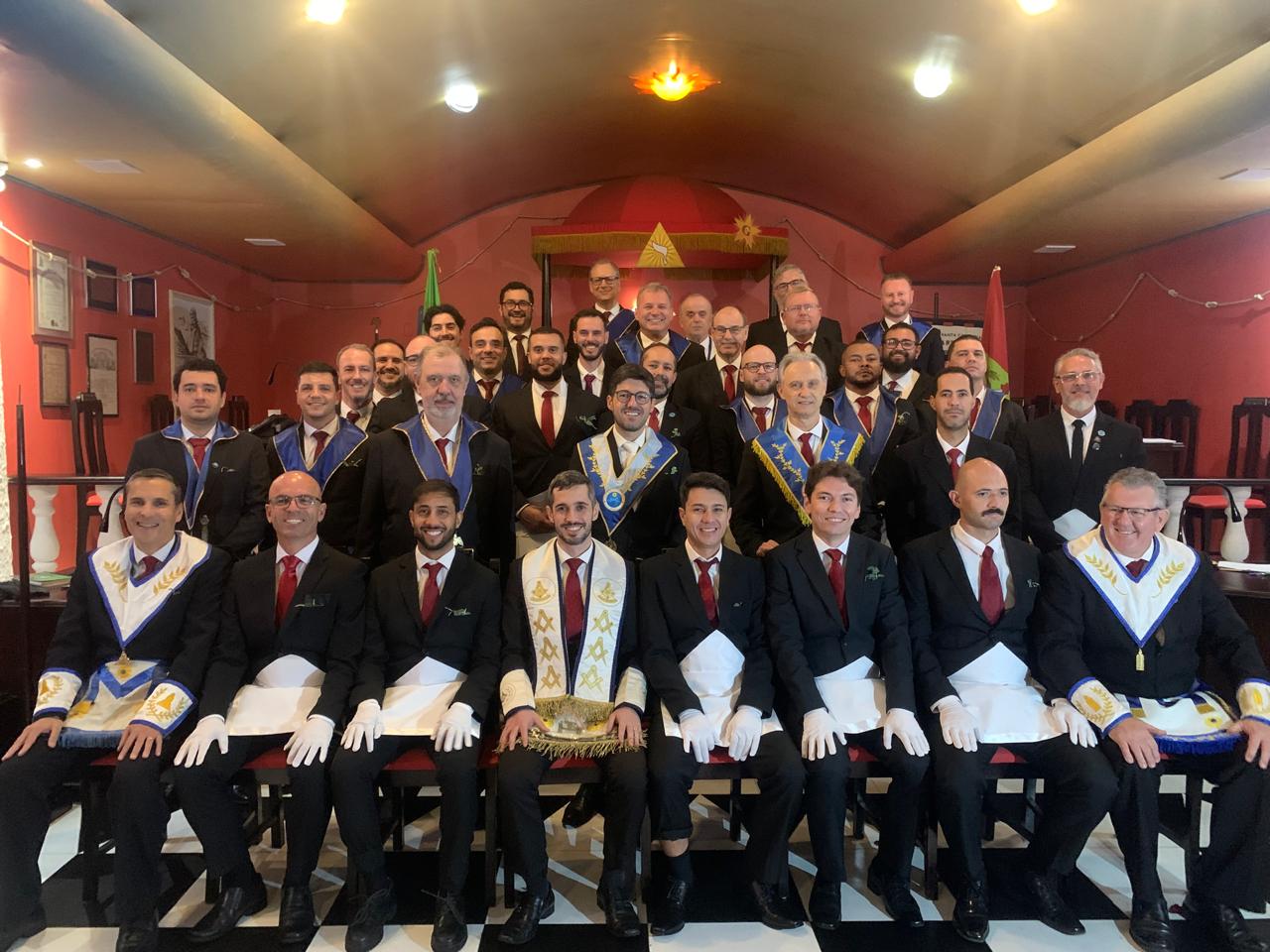 Iniciação na Loja Jacques DeMolay
