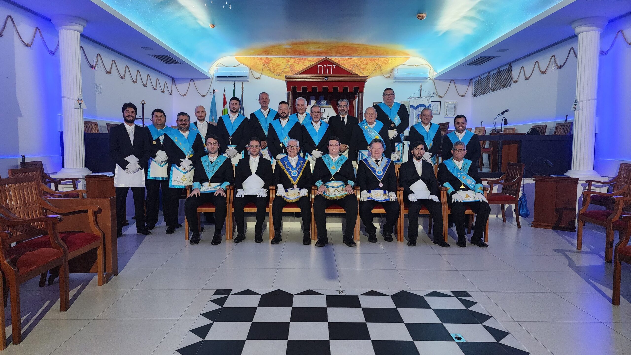 Iniciação na Loja Templários da Cidade Azul