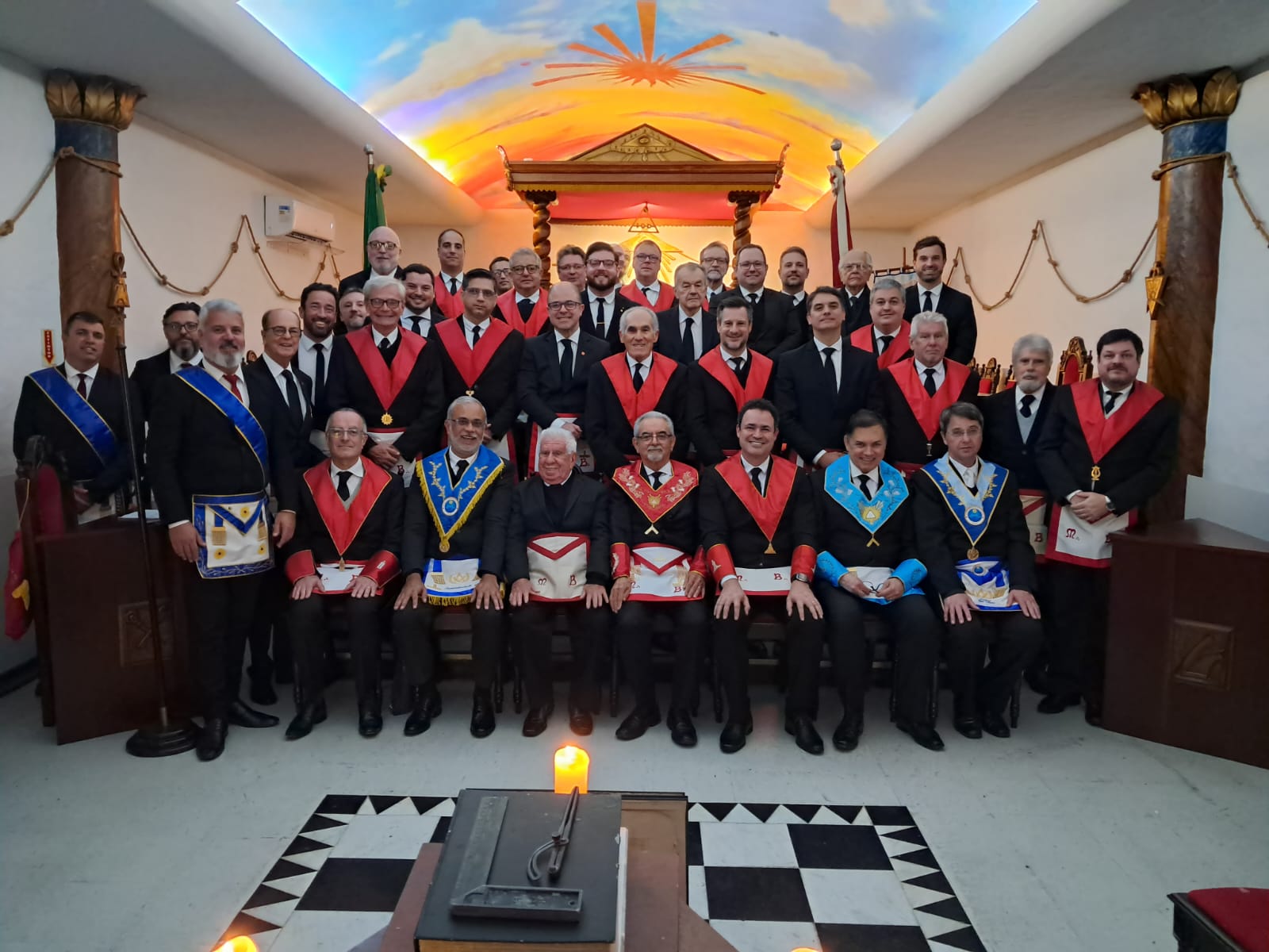 Instalação na Loja Fraternidade Catarinense