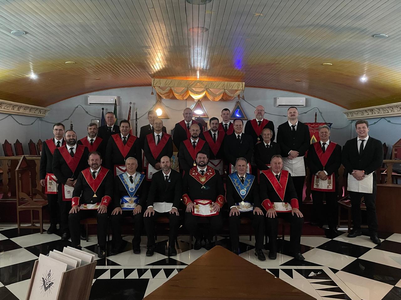 Elevação na Loja Fraternidade Tresbarrense