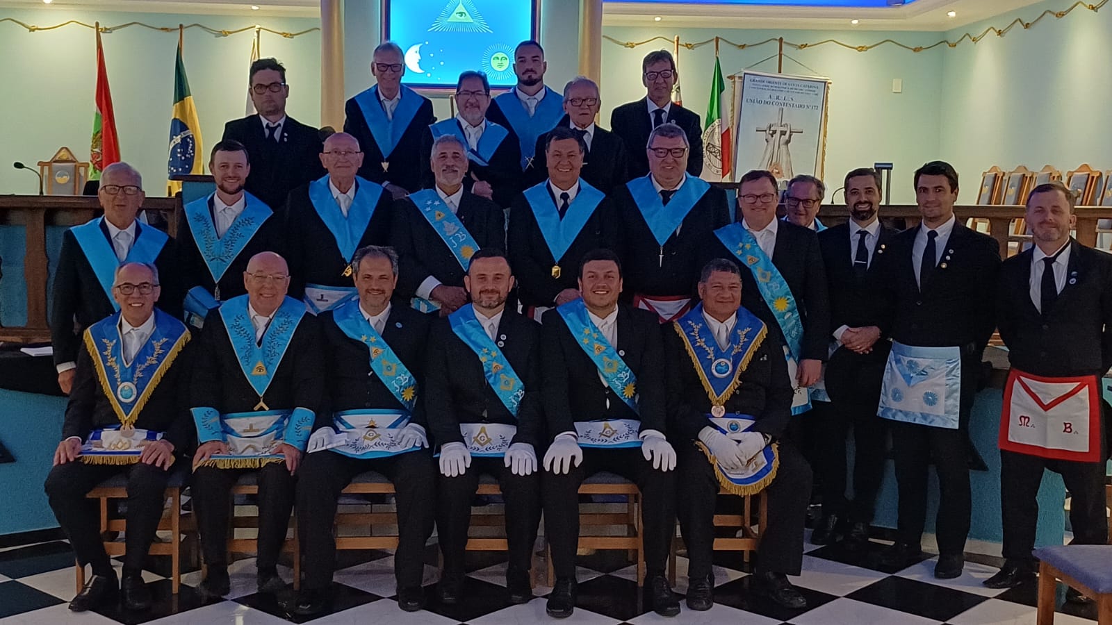 Exaltação na Loja União do Contestado