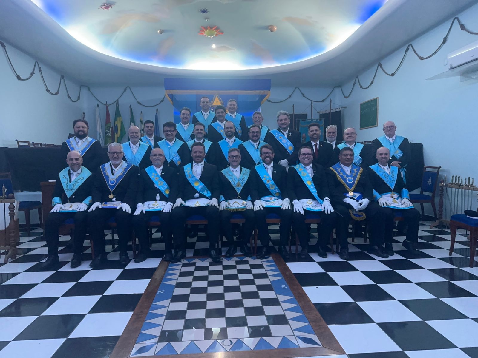 Exaltação na Loja Construtores da Paz