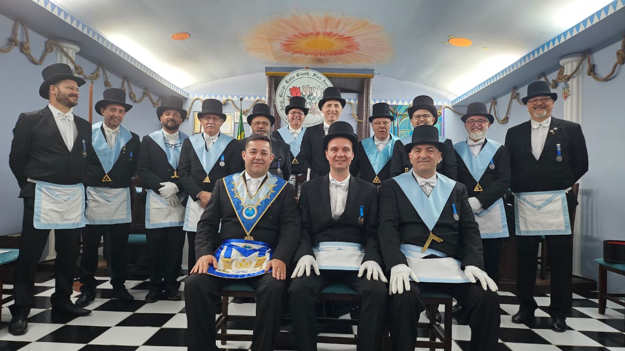 Elevação a Mestre Maçom na Loja Fiel Amizade